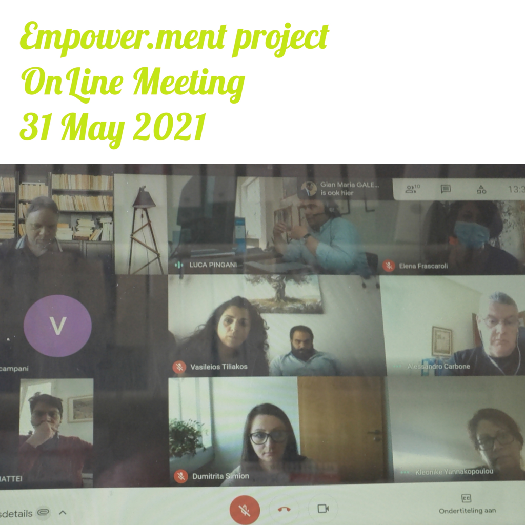 Empower.Ment Partnership OnLine Meeting May 25th 2021